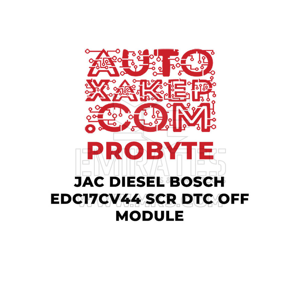 وحدة إيقاف تشغيل DTC SCR من ProByte JAC Diesel Bosch EDC17CV44
