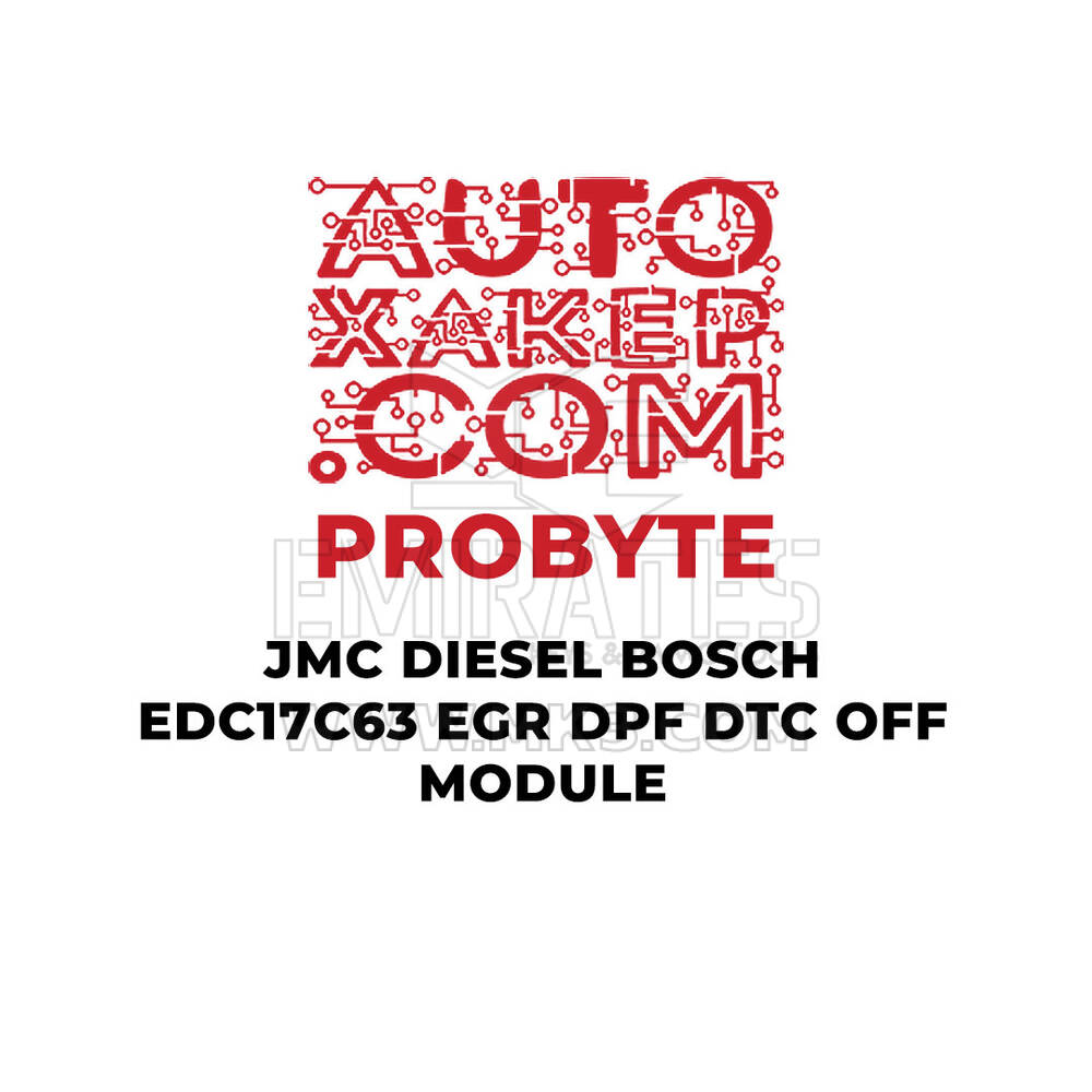 وحدة إيقاف تشغيل مرشح جسيمات الديزل ProByte JMC Diesel Bosch EDC17C63 EGR DPF DTC
