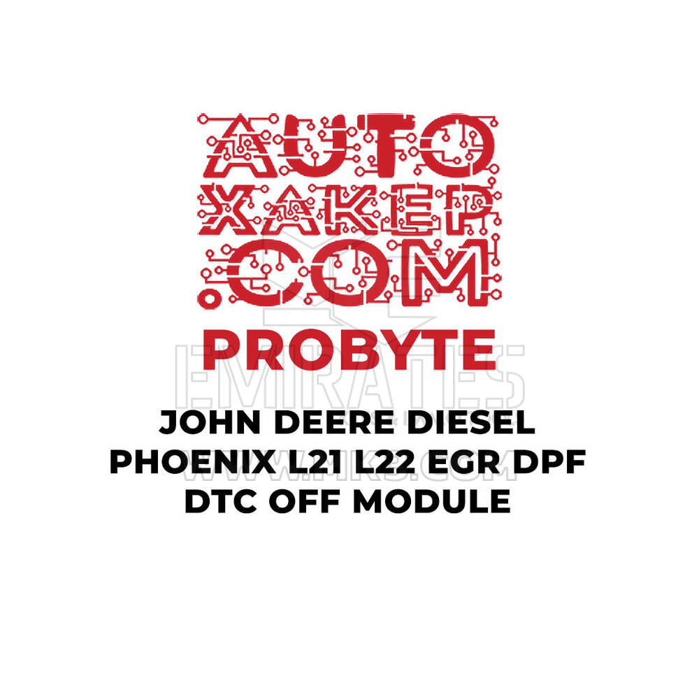 Módulo ProByte John Deere Diesel Phoenix L21 L22 EGR DPF DTC OFF