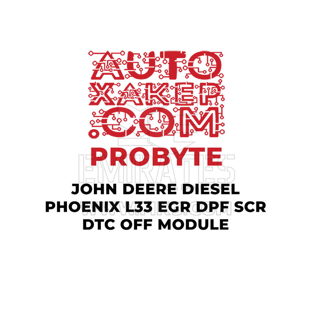 وحدة إيقاف تشغيل DTC SCR DPF من ProByte John Deere Diesel Phoenix L33 EGR