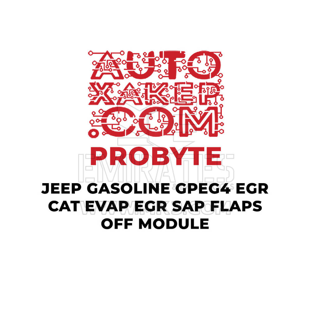 وحدة ProByte Jeep Gasoline GPEG4 EGR CAT EVAP EGR SAP FLAPS OFF