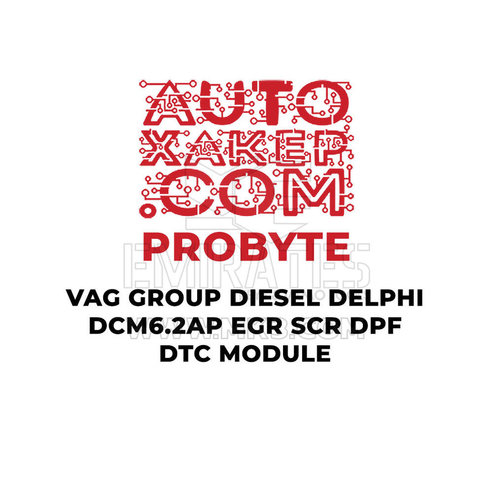وحدة DTC لمرشح جسيمات الديزل من ProByte VAG Group Delphi DCM6.2AP EGR SCR