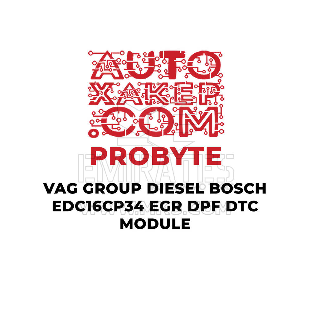 Módulo diesel Bosch EDC16CP34 EGR DPF DTC do grupo ProByte VAG