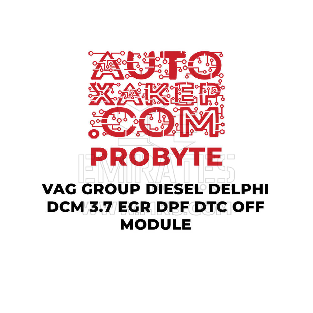 وحدة إيقاف تشغيل مرشح جسيمات الديزل من ProByte VAG Group Diesel Delphi DCM 3.7 EGR DTC