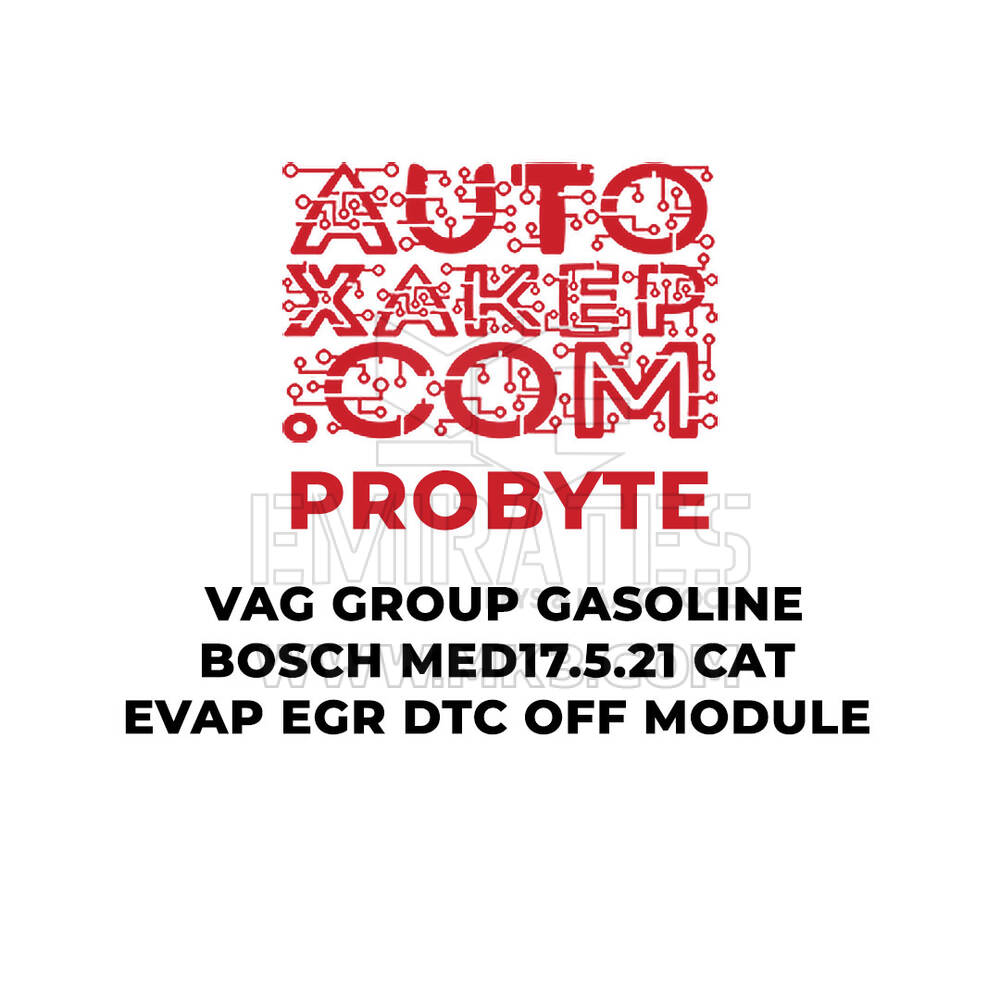 وحدة DTC OFF EVAP EGR DTC OFF من مجموعة ProByte VAG Gasoline Bosch MED17.5.21 CAT