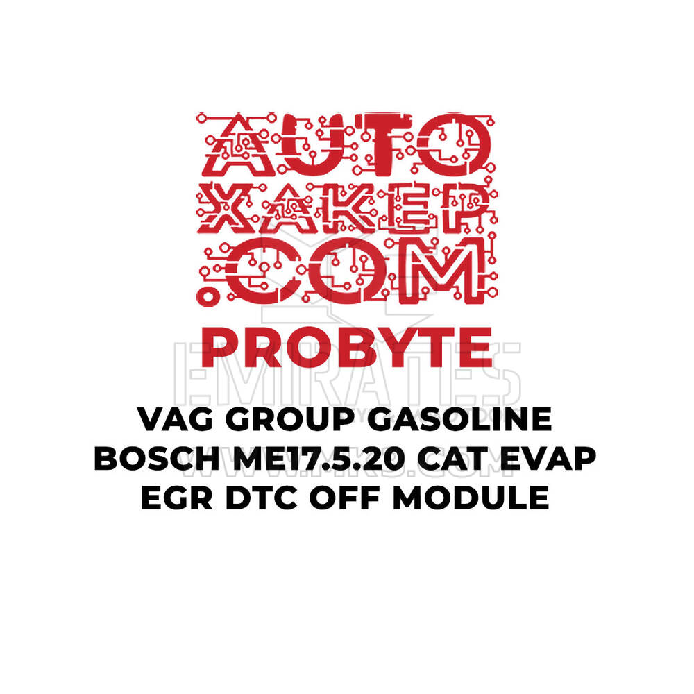 وحدة DTC OFF EVAP EGR DTC OFF من مجموعة ProByte VAG للبنزين من Bosch ME17.5.20 CAT