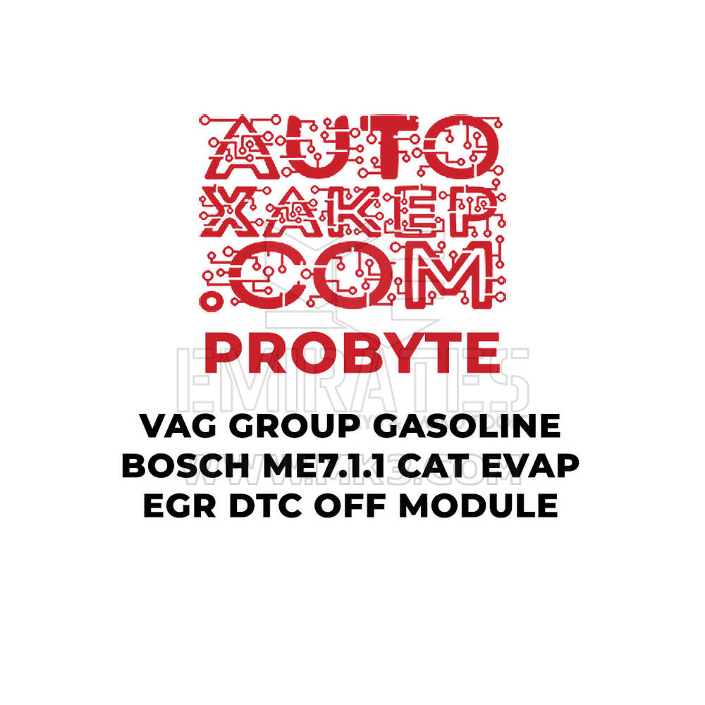 وحدة DTC OFF EVAP EGR DTC OFF من مجموعة ProByte VAG للبنزين Bosch ME7.1.1 CAT