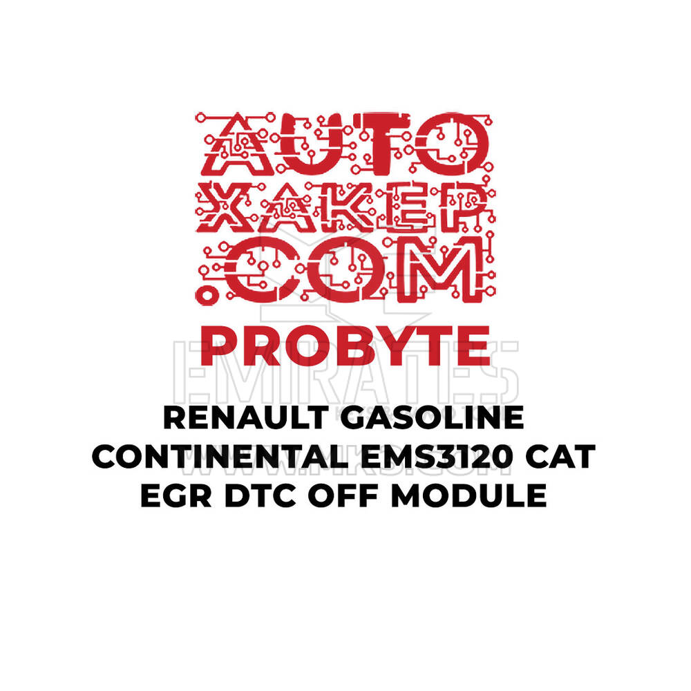 Modulo ProByte Renault Benzina Continental EMS3120 CAT EGR DTC OFF