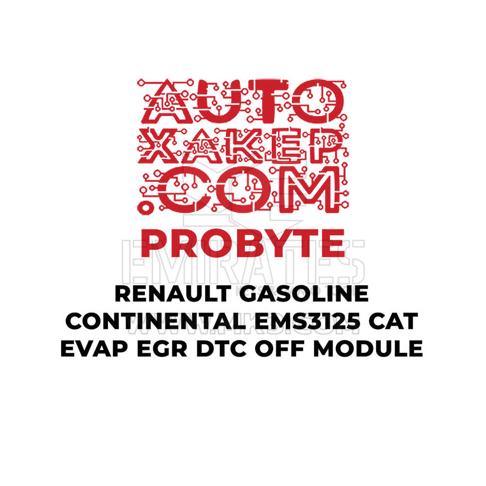 Modulo ProByte Renault Benzina Continental EMS3125 CAT EVAP EGR DTC OFF