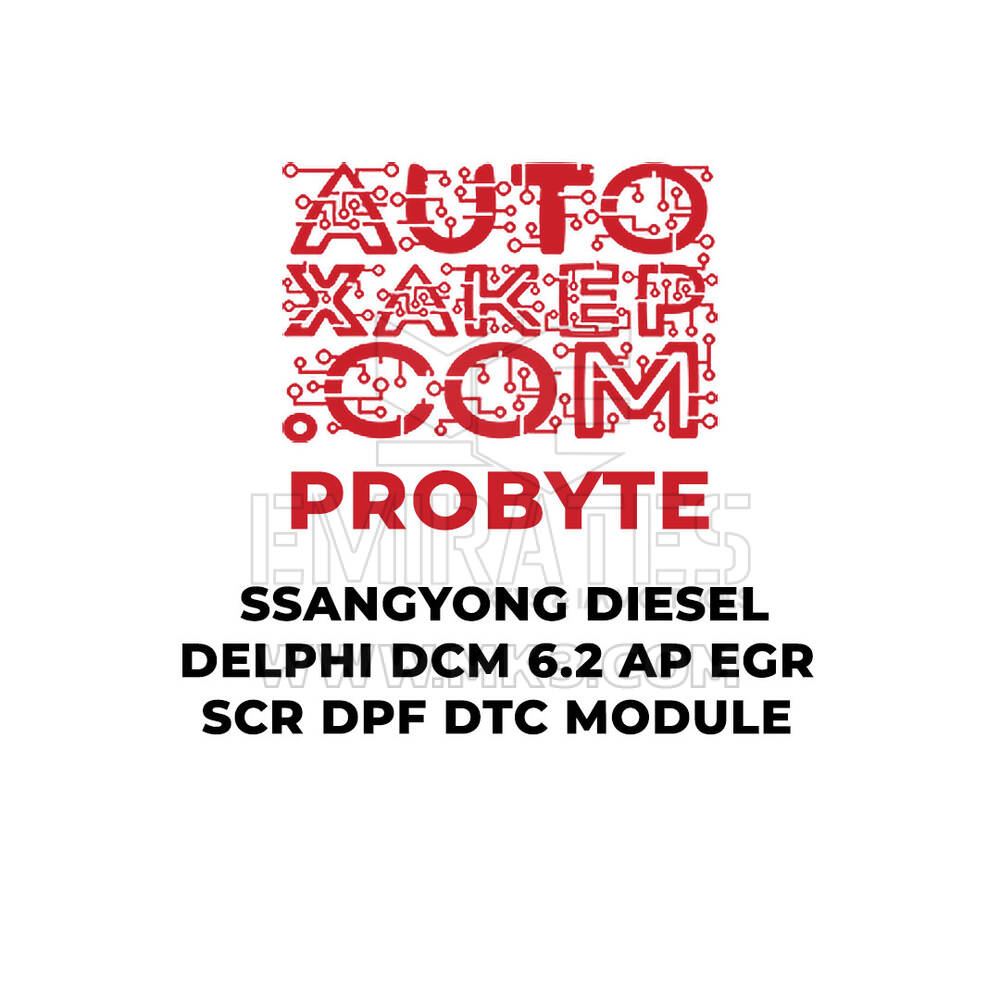 Modulo DTC ProByte SsangYong Diesel Delphi DCM 6.2 AP EGR SCR DPF