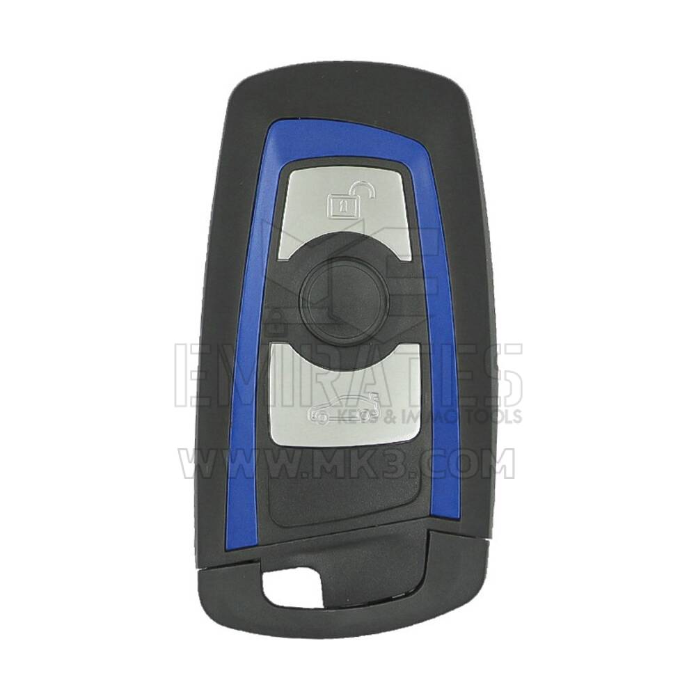 BMW FEM Akıllı Uzaktan Anahtar Fob 3 Düğme 434.63MHz PCF7953P Transponder Mavi Çizgi FCC ID: YGOHUF5662