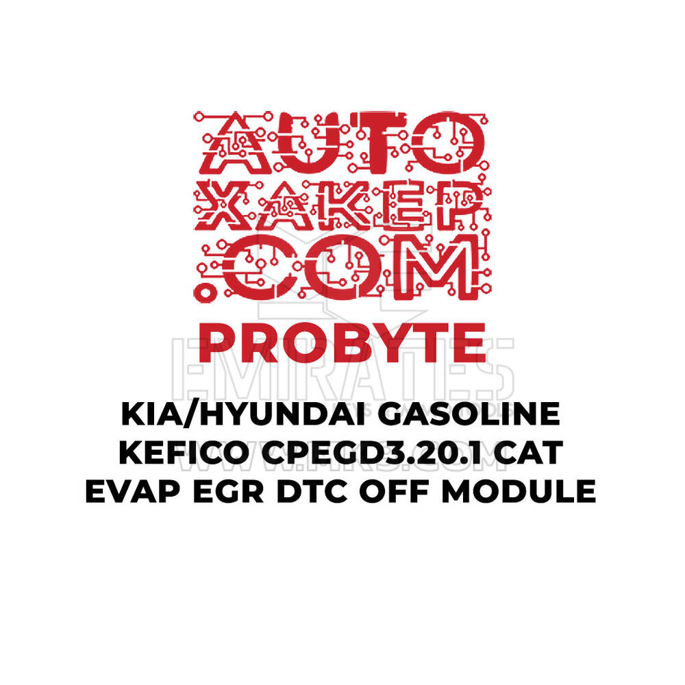 ProByte KIA / Hyundai Gasoline Kefico CPEGD3.20.1 CAT EVAP EGR DTC OFF Module