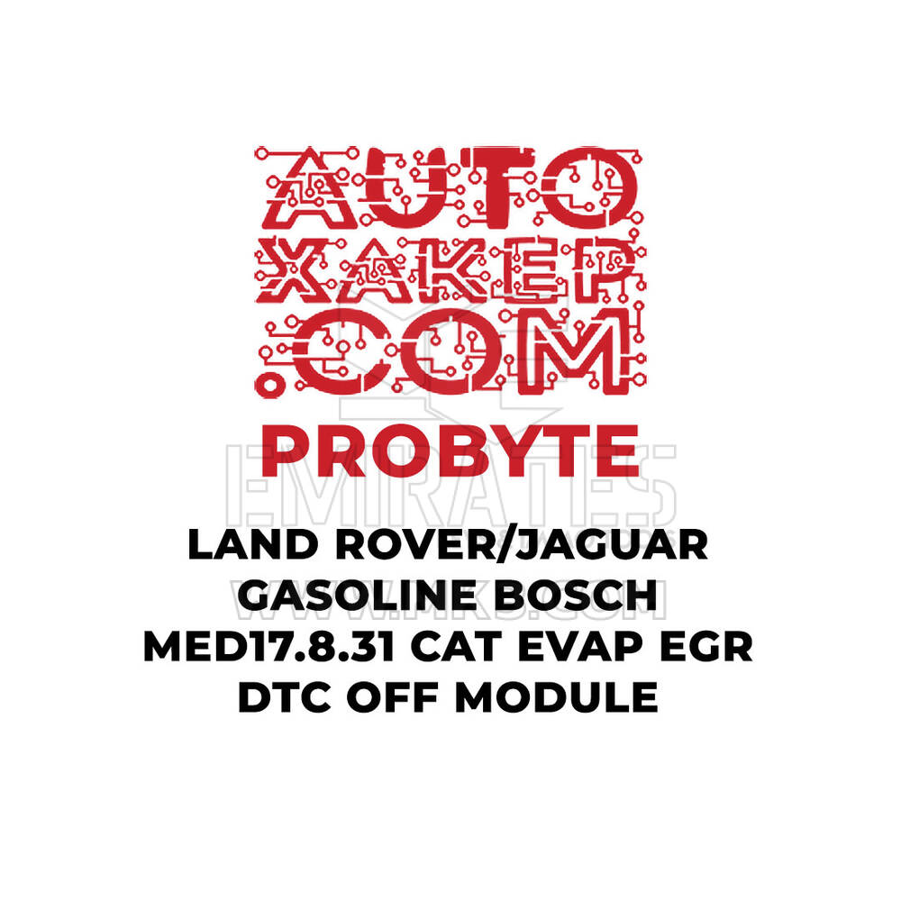 ProByte Land Rover / Jaguar Benzinli Bosch MED17.8.31 CAT EVAP EGR DTC Kapalı Modülü