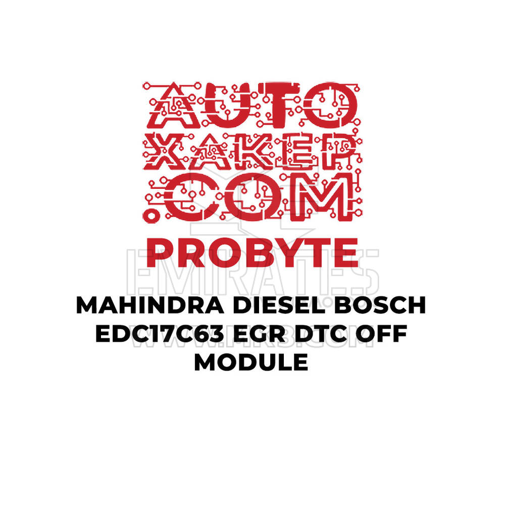 ProByte Mahindra Diesel Bosch EDC17C63 EGR DTC OFF Module