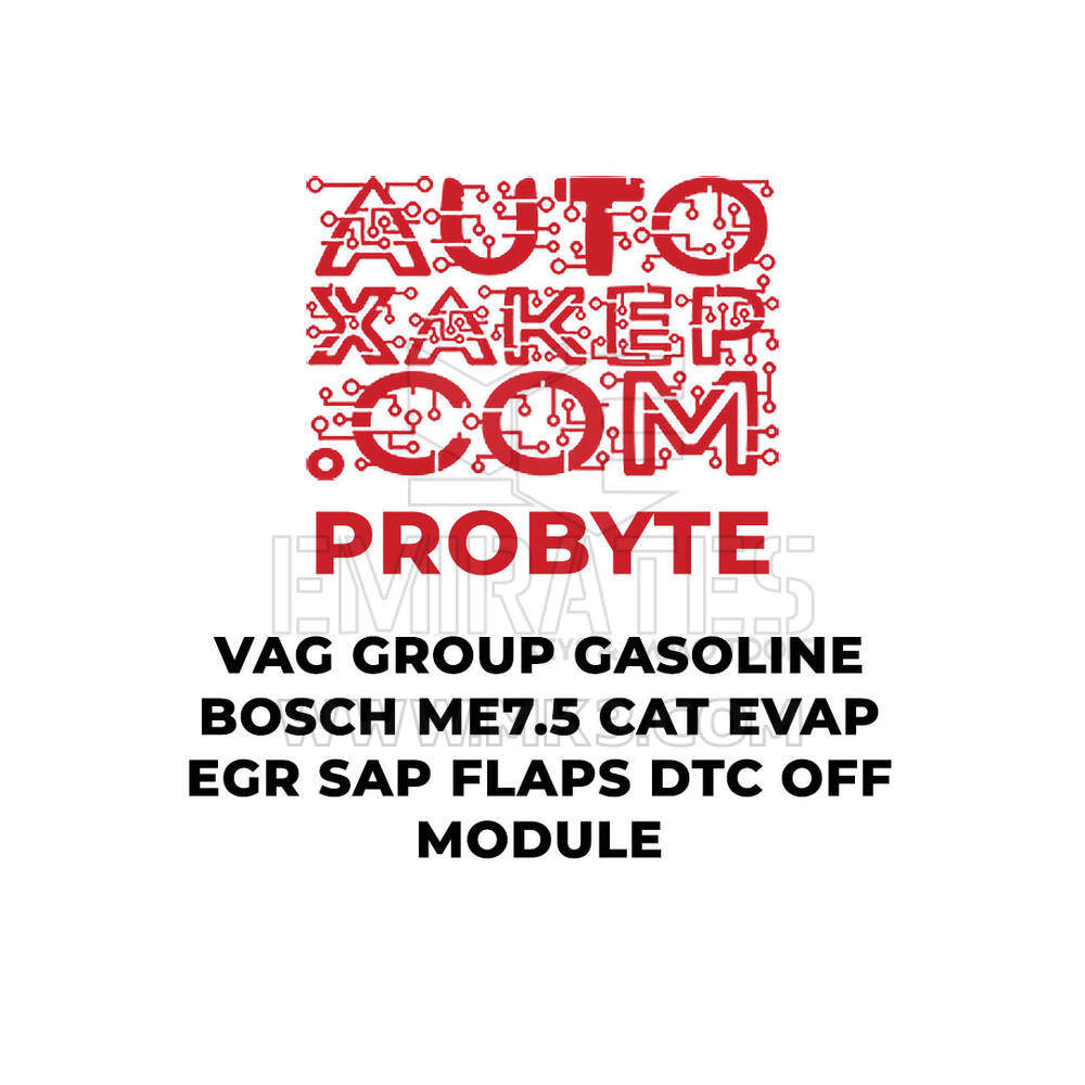 ProByte Vag Group Benzinli Bosch Me7.5 CAT EVAP EGR SAP FLAPS DTC OFF Modülü