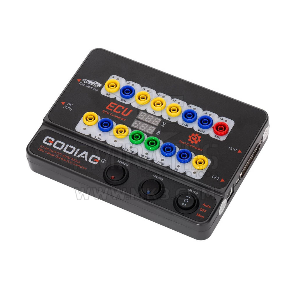 New Godiag GT100 Plus Gpt Enet Doip 24V-12V Auto Tools OBD II Break Out Box ECU Connector | Emirates Keys