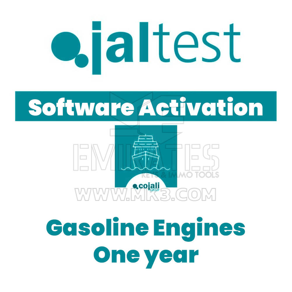 Jaltest Marine 74502016 Gasoline Engines - Activation of licence of use - One year