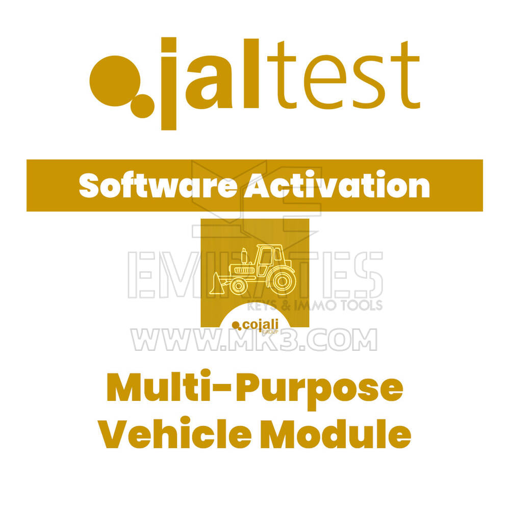 Jaltest 29348 Módulo de Veículo Multiuso - Software (Licença de uso)