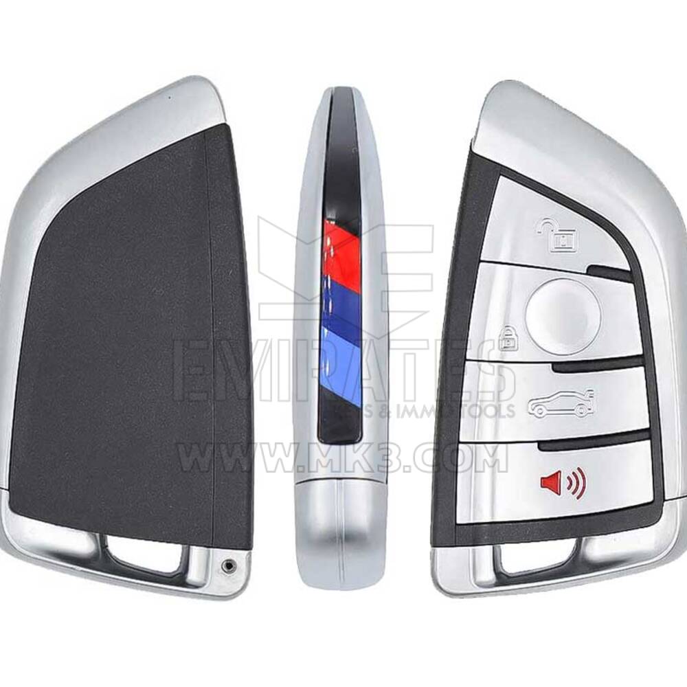 New Aftermarket BMW Smart Remote Key For CAS4 Modified Type With 4 Buttons And 433.92 MHz Frequency Using a PCF7945P Transponder | Emirates Keys