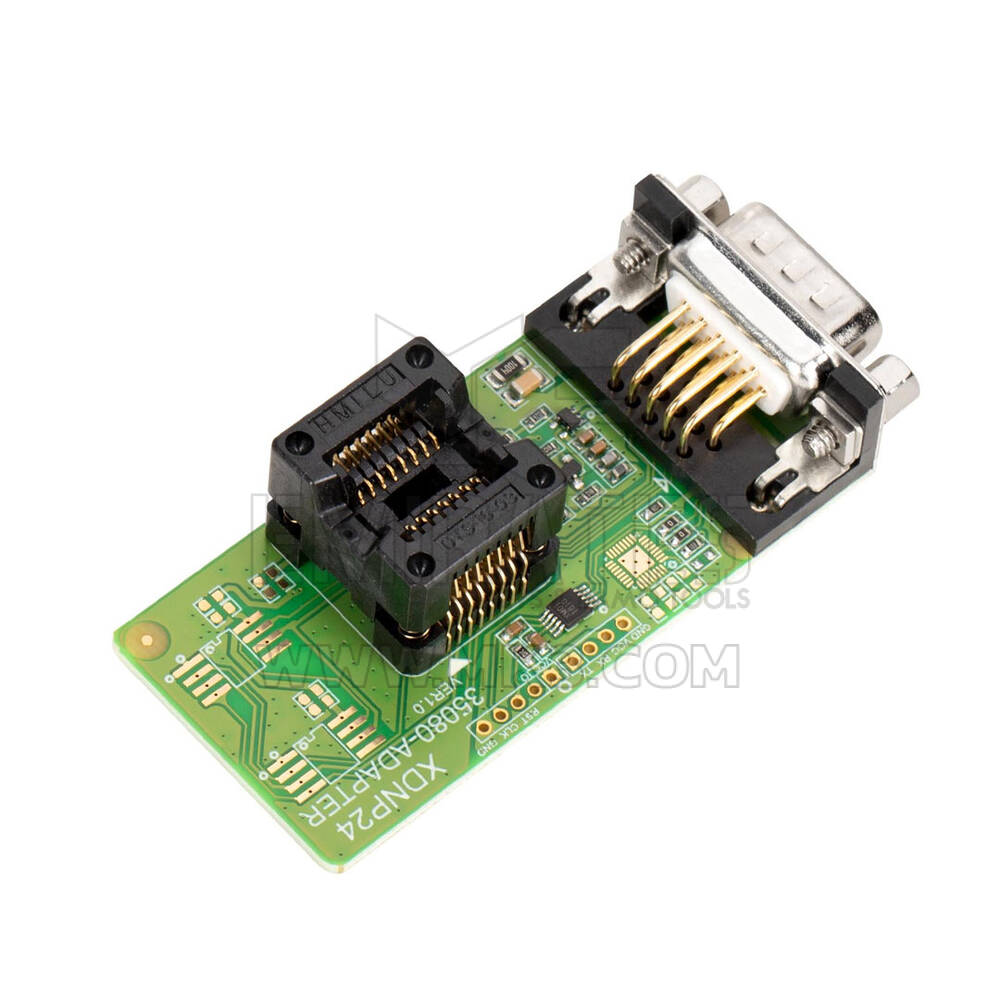 Nouvel adaptateur Xhorse XDNP24 D80/35080 sans soudure pour clé Xhorse Mini Prog/Multi Prog/VVDI Key Tool Plus pour effacer, lire et écrire les clés d'origine BMW | Emirates Keys