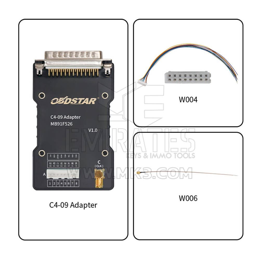 Kit adattatore OBDSTAR C4-09 (MB91F526)