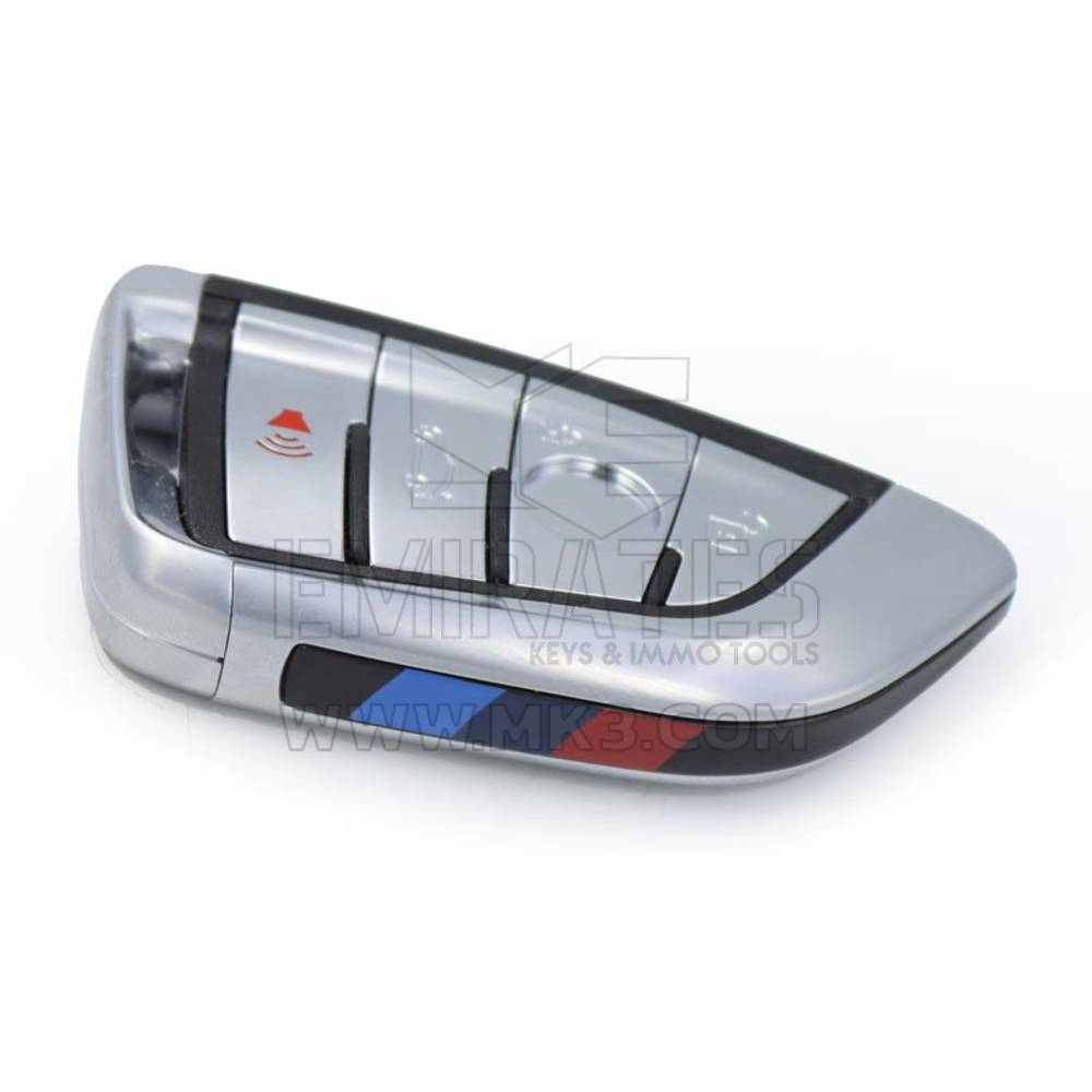 Coque de clé intelligente BMW Série F 3+1 boutons - Étui à distance Emirates Keys, couvercle de clé à distance de voiture, remplacement des coques de porte-clés à bas prix.