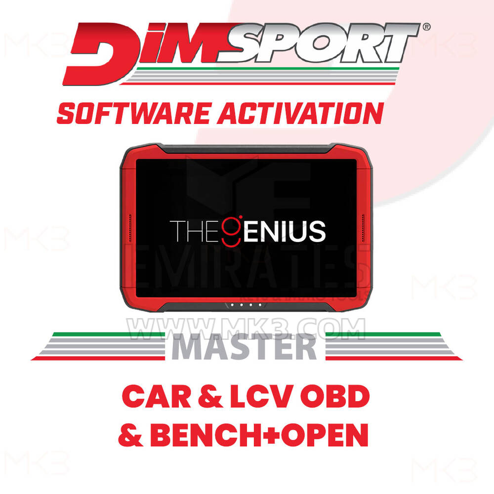 Dimsport - AV36-ALL001C - LE GÉNIE - MASTER VOITURE & LCV OBD & BANC + ACTIVATION OUVERTE