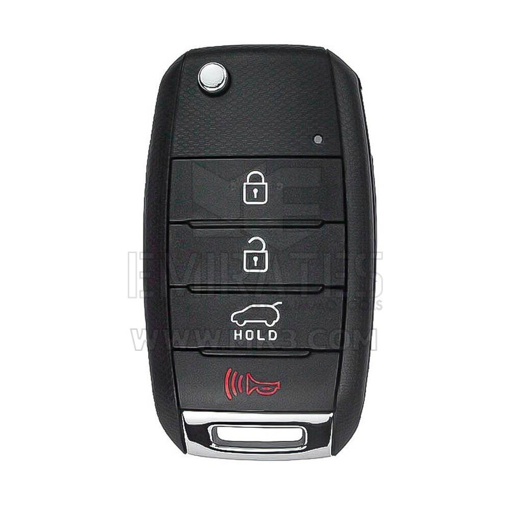 Clé télécommande rabattable 3+1 boutons pour KIA Sorento 2016-2020, 433 MHz, 95430-C5100