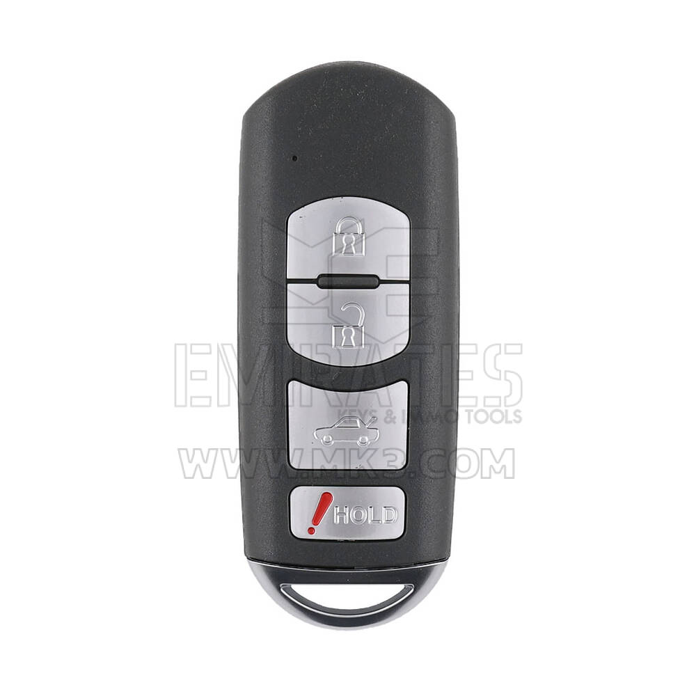 Coque de télécommande intelligente Mazda 3+1 boutons pour KeyDiy ZB44-4
