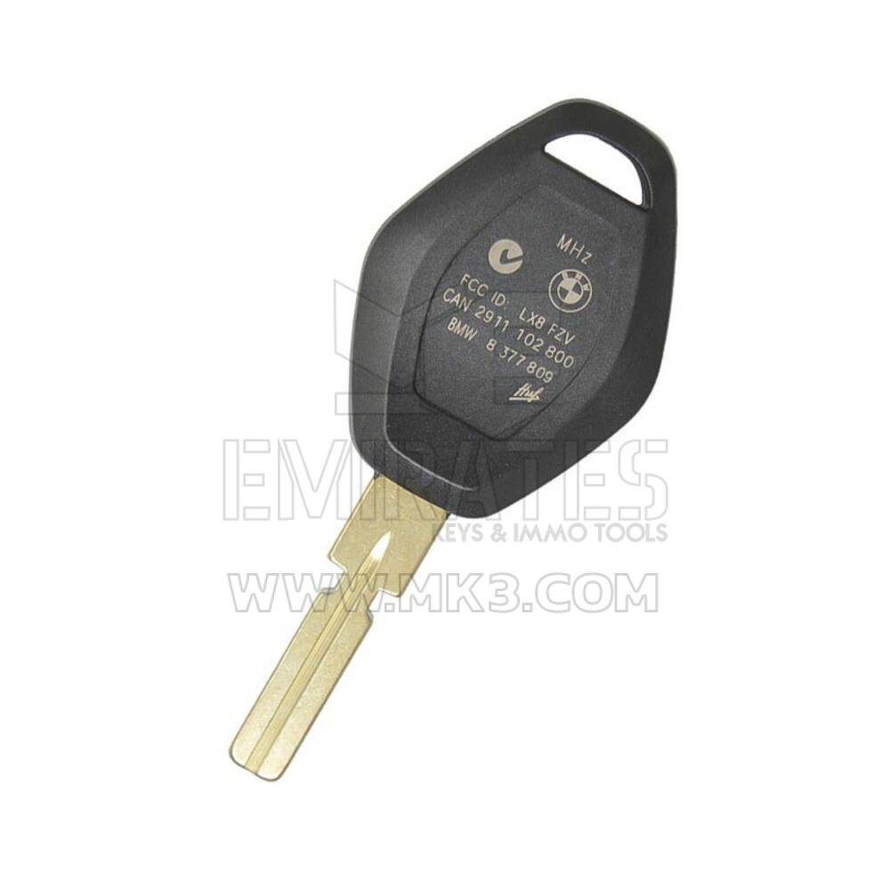 Capa de chave remota BMW X5 com 3 botões lâmina HU58 | MK3
