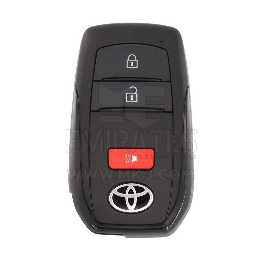Chiave telecomando intelligente originale Toyota Land Cruiser 2022-2024 2+1 pulsanti 433,58/434,42 MHz 8990H-60552 / 8990H-60551 / 8990H-60550