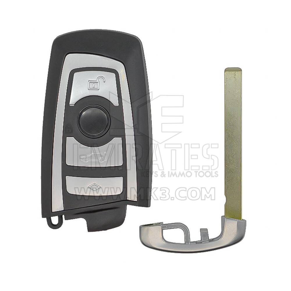 New Aftermarket BMW CAS4 Smart Remote Key Shell 4 Buttons - Emirates Keys Remote case, Car remote key cover, Key fob shells replacement at Low Prices.