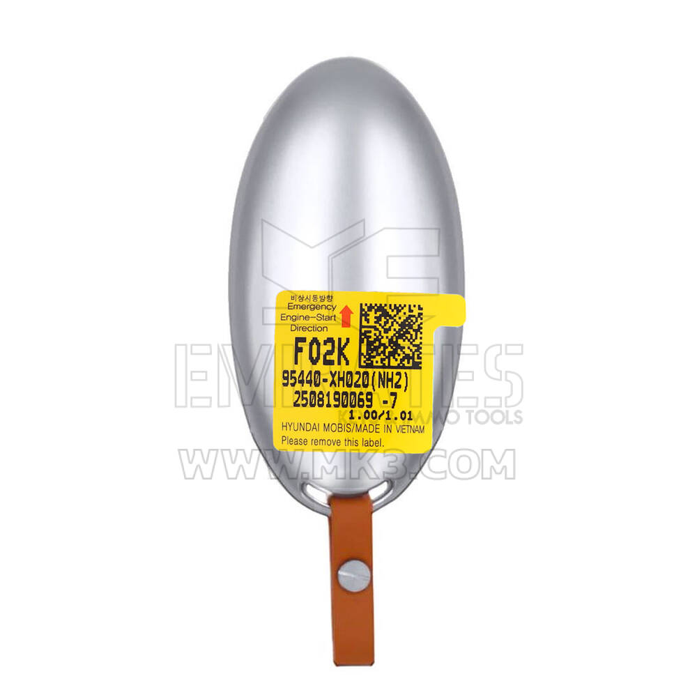 Новый оригинальный смарт-ключ с дистанционным управлением для Hyundai Nexo NH2 2025 года, 6+1 кнопка, 433 МГц, номер детали OEM: 95440-XH020, 95440XH020 | Emirates Keys