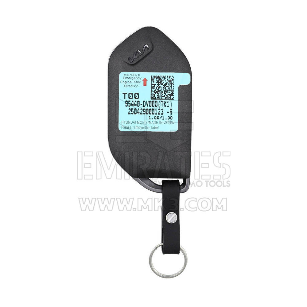 Nuova chiave telecomando intelligente originale/OEM Kia Tasman 2025 4+1 pulsanti 433 MHz Numero parte OEM: 95440-DV000, 95440DV000 | Emirates Keys