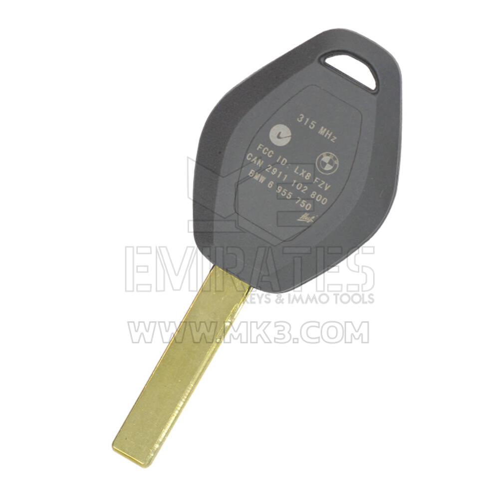 BMW Remote Key , BMW CAS2 Remote Key 3 Buttons 315MHz  FCC ID: LXB FZV| MK3