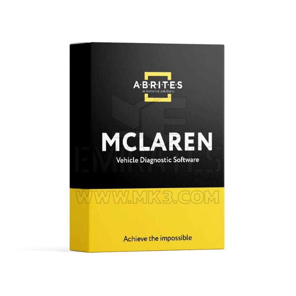 Abrites ML001 - McLaren Araçları için Gelişmiş Tanılama
