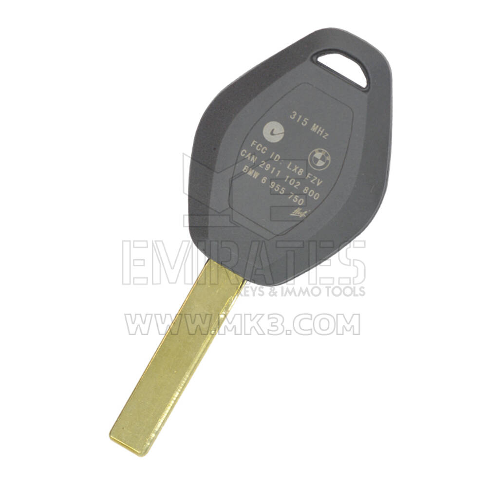 Chiave a distanza BMW, chiave a distanza BMW CAS2 3 pulsanti 868 MHz | MK3