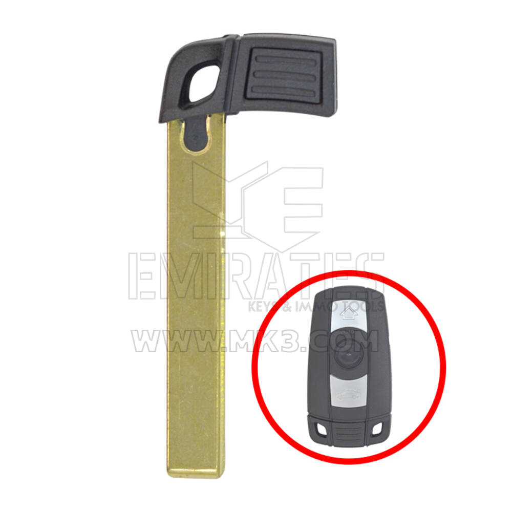 Hoja BMW CAS3 Smart Key Emergency HU92