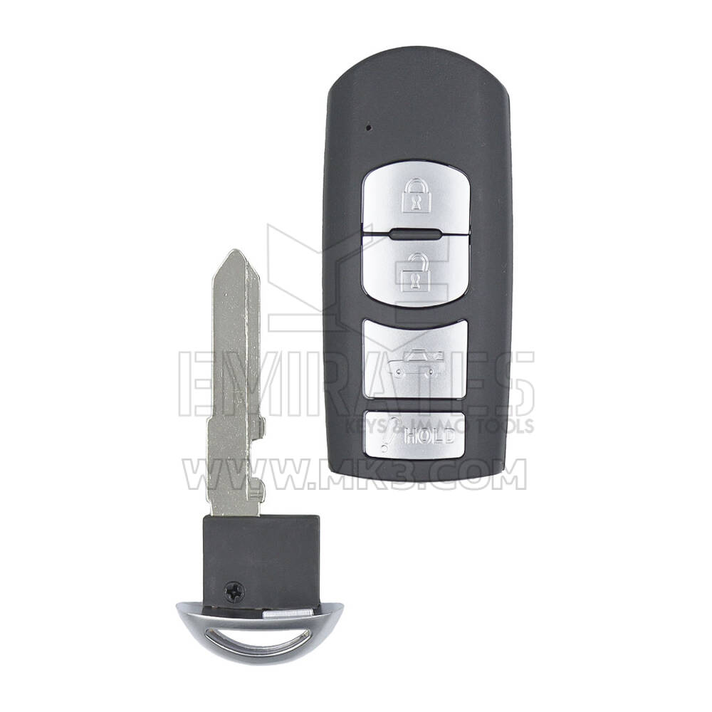 New Aftermarket Toyota Scion 2017 Smart Remote Key 4 Botones 315MHz FCC ID: WAZSKE13D01 - Número de pieza compatible: 89904-WB003 | Claves de los Emiratos