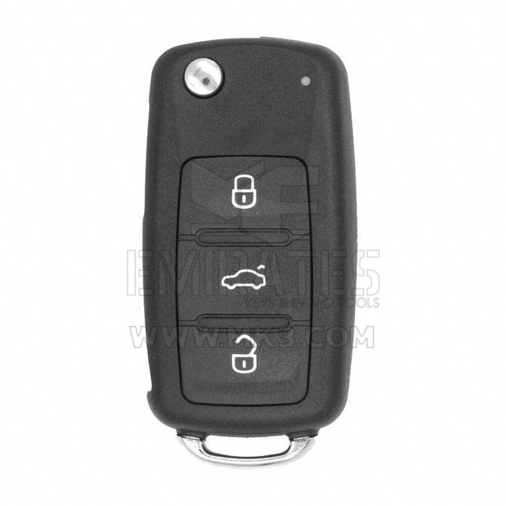 Volkswagen VW Touran Passat UDS Type Proximity Flip Remote Key 3 Buttons 433MHz ID48 Megamos Transponder