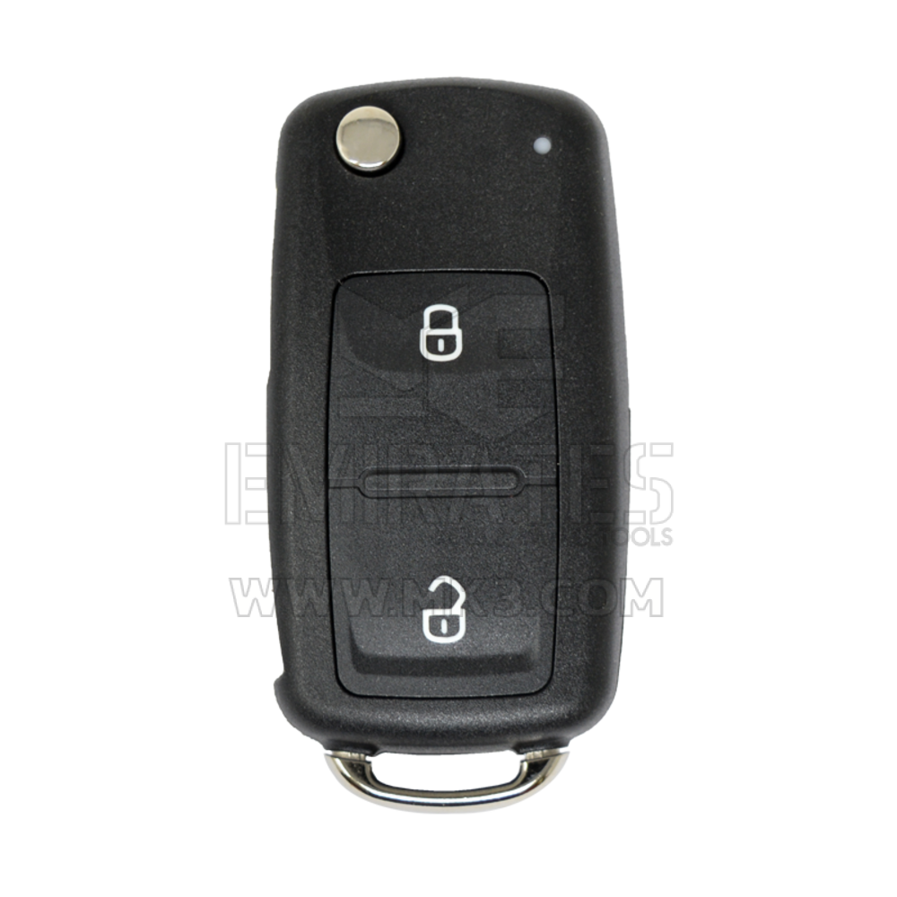 Volkswagen VW Flip Remote Key Shell 2 botões tipo UDS