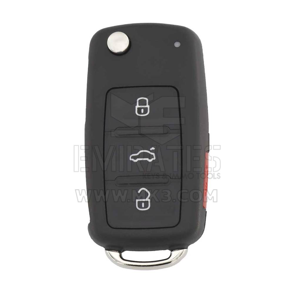 Volkswagen VW UDS Flip Remote Shell 3+1 кнопка