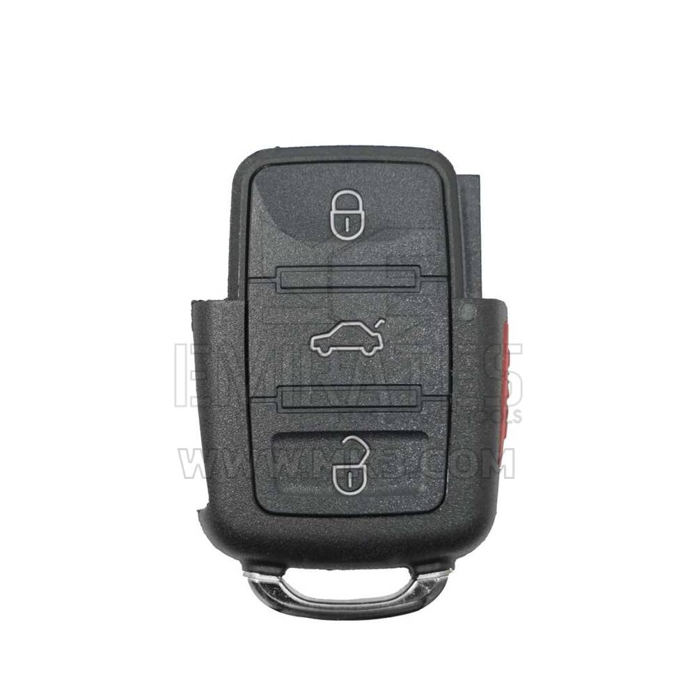 Volkswagen VW Remote Key Shell 3+1 Button عالي الجودة، غطاء مفتاح التحكم عن بعد Mk3، استبدال أغطية المفتاح Fob بأسعار منخفضة.