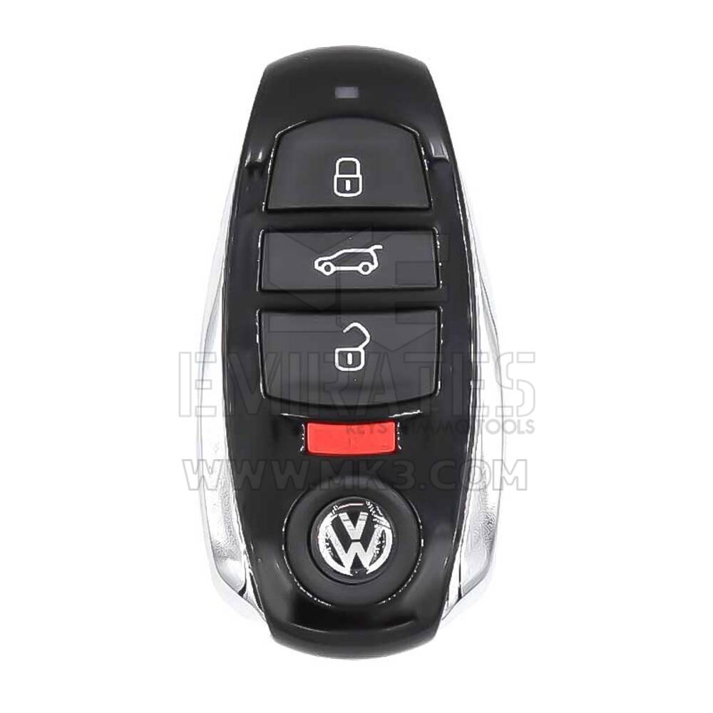 Volkswagen VW Touareg 2011-2017 Orijinal Akıllı Uzaktan Kumanda Anahtarı 3+1 Buton 315MHz
