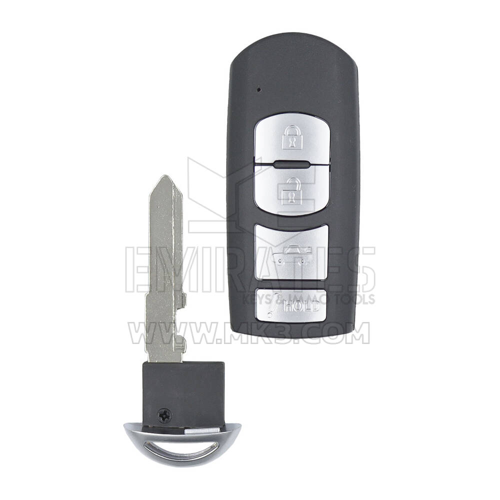 New Aftermarket Abarth Smart Remote Key 4 Buttons 315Mhz FCC ID: WAZSKE13D01 Alta Qualidade Melhor Preço | Chaves dos Emirados