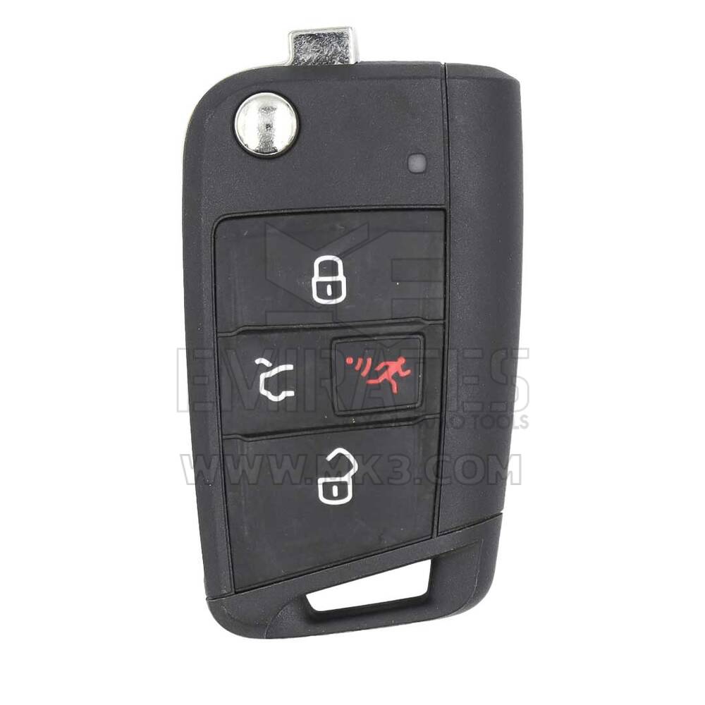 Seat MQB 2020-2023 Original Flip Remote Sem Proximidade 3 + 1 Botões 315 MHz 6F0959752A