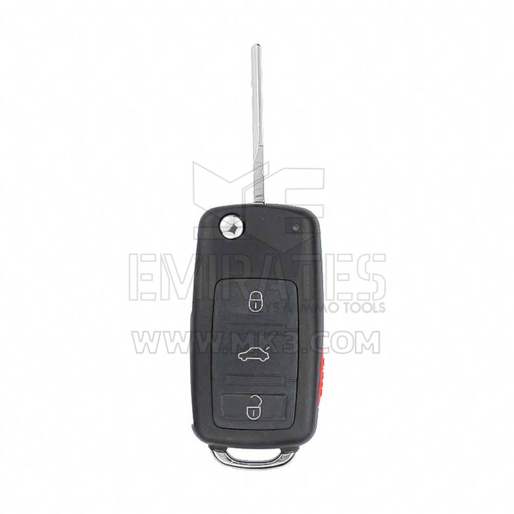 Nuevo Aftermarket Volkswagen VW Touareg Remote Key 3 botones 315MHz con transpondedor de pánico ID: PCF7947 Alta calidad Mejor precio | Claves de los Emiratos