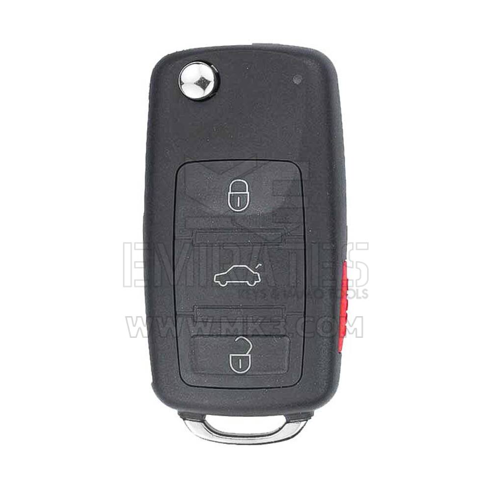 Volkswagen VW Touareg Chiave Telecomando Flip 4 Pulsanti 315MHz PCF7947 Transponder