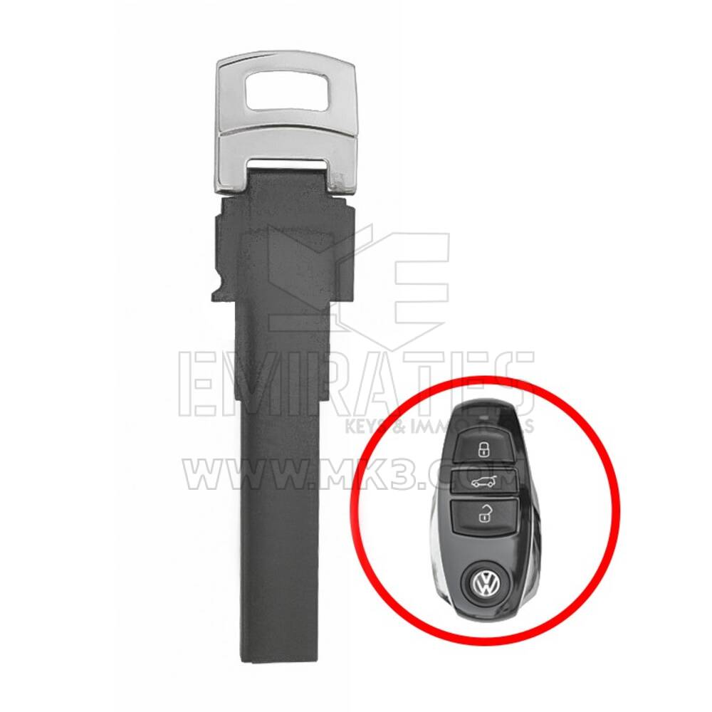 Volkswagen VW Touareg Smart Remote Key Blade