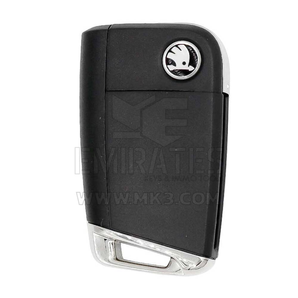 Skoda Original MQB New Type Flip Remote Key 4 Buttons  | MK3